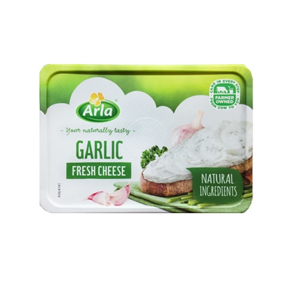 Picture of ARLA CREAM CHEESE GARLIC 200GR